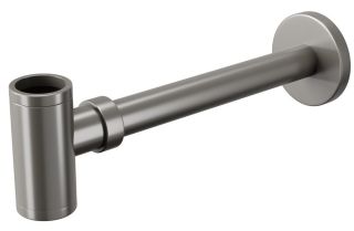 Сифон для раковины Point PN000Z2GM без перелива графит